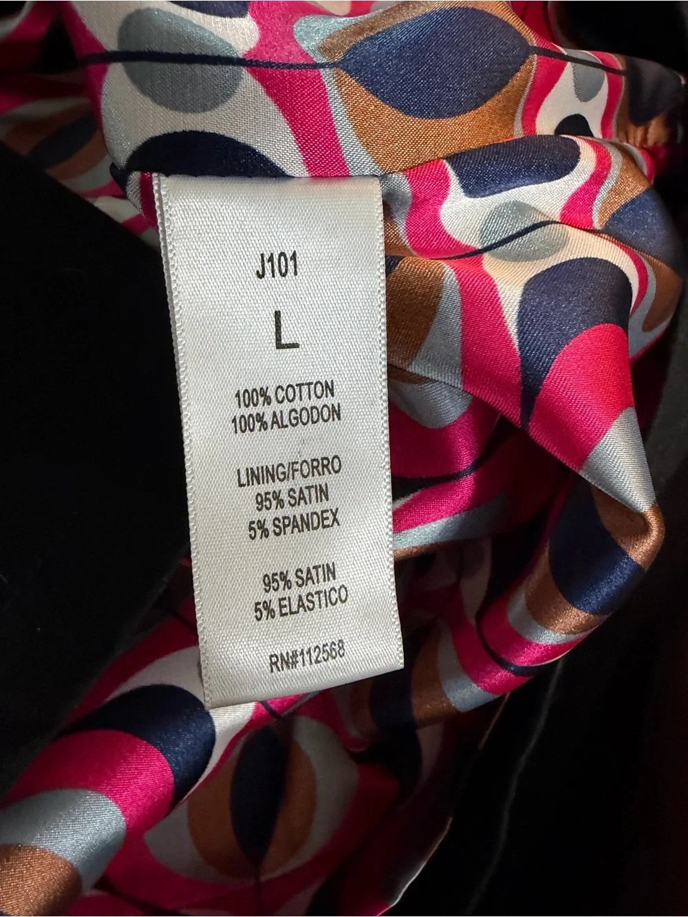 Miss Me Women’s Jacket Size Large NWT Black Metallic Trim Button Front Coat